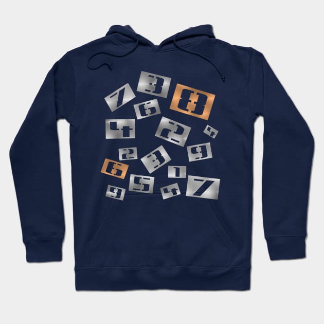 Numbers Hoodie by djmrice